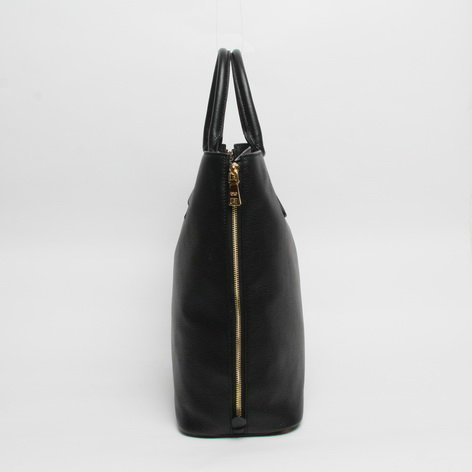 2014 Prada original grainy calfskin tote bag BN2419 black